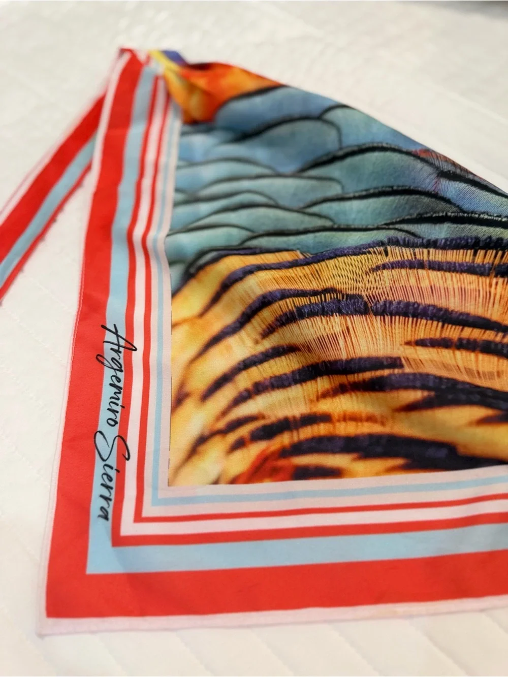 N/A silk scarf